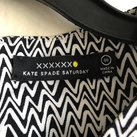 Kate Spade Saturday Fit and Flare B & W Dress - Picture 4 of 7